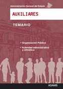TEMARIO. AUXILIARES ADMINISTRACION GENERAL DEL ESTADO