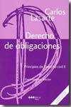 (13ª) II. PRINCIPIOS DERECHO CIVIL: DERECHO DE OBLIGACIONES