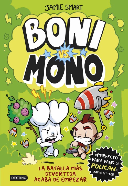 LA BATALLA MÁS DIVERTIDA ACABA DE EMPEZAR. BONI VS MONO, 1