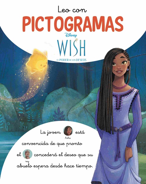 WISH. EL PODER DE LOS DESEOS. LEO CON PICTOGRAMAS