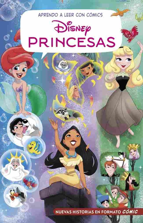 PRINCESAS. DISNEY. APRENDO A LEER CON COMIC