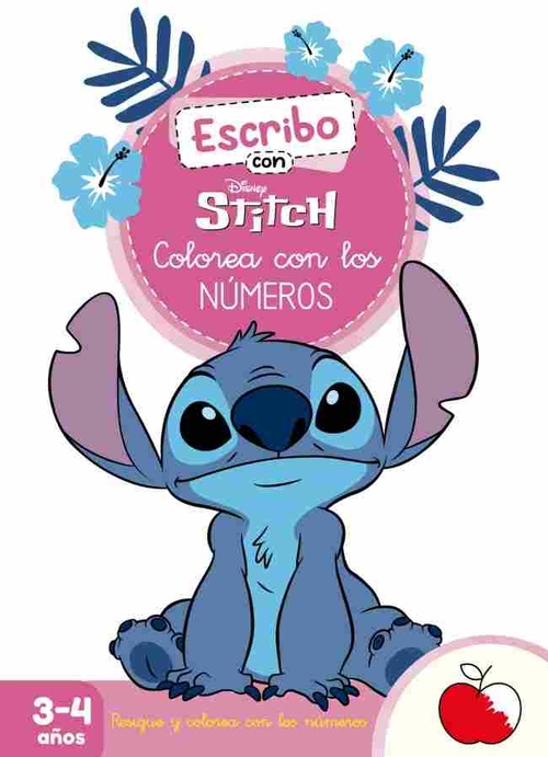 ESCRIBO CON STITCH. COLOREA CON LOS NÚMEROS