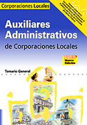 TEMARIO GENERAL. AUXILIARES ADMINISTRATIVOS DE CORPORACIONES LOCALES