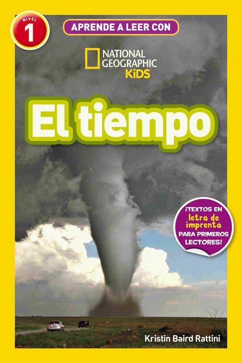 EL TIEMPO. APRENDE A LEER CON NATIONAL GEOGRAPHIC KIDS. NIVEL 1