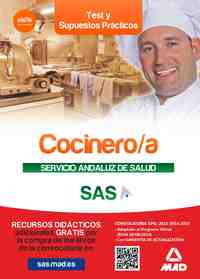 TEST Y SUPUESTOS PRACTICOS COCINERO/A SAS