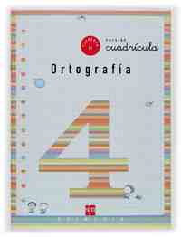 4. CUADERNO DE ORTOGRAFIA CUADRICULA