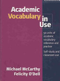 ACADEMIC VOCABULARY IN USE + KEY