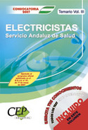 3. TEMARIO. ELECTRICISTAS SAS. SERVICIO ANDALUZ DE SALUD