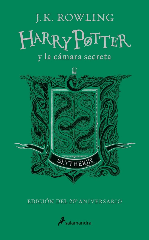 2. HARRY POTTER Y LA CÁMARA SECRETA. SLYTHERIN (EDICIÓN 20º ANIVERSARIO)