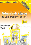 1. TEMARIO. ADMINISTRATIVOS DE CORPORACIONES LOCALES. 2008