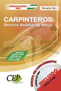 1. TEMARIO. CARPINTEROS SAS. SERVICIO ANDALUZ DE SALUD