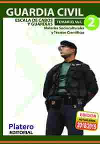 2. TEMARIO . GUARDIA CIVIL. ESCALA DE CABOS Y GUARDIAS