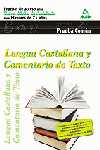 ACCESO. COMUN. LENGUA CASTELLANA Y COMENTARIO DE TEXTO. MAYORES 25