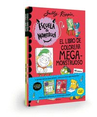 ESCUELA DE MONSTRUOS - PACK ARTISTA: LIBRO DE COLOREAR + APRENDE A DIBUJAR