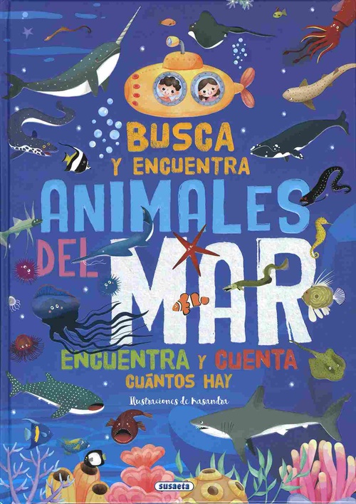 ANIMALES DEL MAR. BUSCA Y ENCUENTRA.