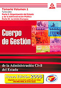 1. TEMARIO. CUERPO DE GESTION ADMINISTRACION CIVIL DEL ESTADO