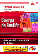 2.TEMARIO. TURNO LIBRE CUERPO DE GESTION ADMINISTRACION CIVIL ESTADO