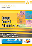 1. TEMARIO. CUERPO GENERAL ADMINISTRATIVO. ESTADO. PROMOCION INTERNA