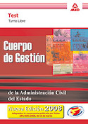 TEST. TURNO LIBRE. CUERPO GESTION ADMINISTRACION CIVIL ESTADO