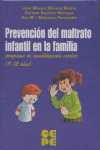 PREVENCION DEL MALTRATO INFANTIL EN LA FAMILIA. MANUAL