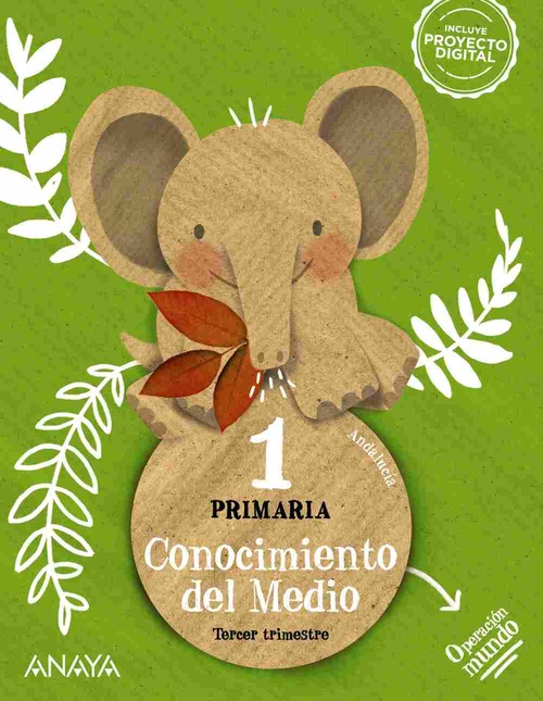 1º PR. CONOCIMIENTO DEL MEDIO. OPERACIÓN MUNDO. ANDALUCIA