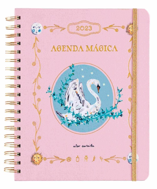 AGENDA MÁGICA. AGENDA ANUAL 2023. SEMANA VISTA. LUXE AITOR SARAIBA