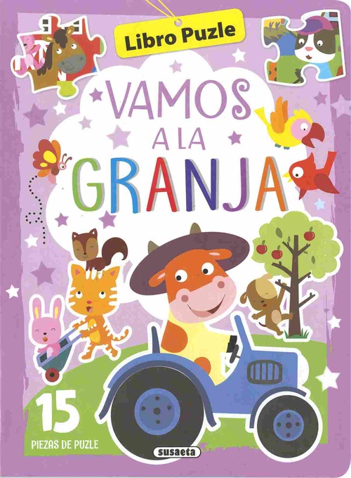 VAMOS A LA GRANJA. LIBRO PUZLE
