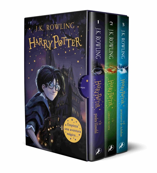 HARRY POTTER Y LA PIEDRA FILOSOFAL / Y LA CÁMARA SECRETA/ Y EL PRISIONERO DE AZKABAN (3 VOLS.)