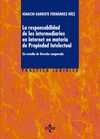 LA RESPONSABILIDAD DE LOS INTERMEDIARIOS EN INTERNET EN MATERIA DE PROPIEDAD INTELECTUAL. UN ESTUDIO