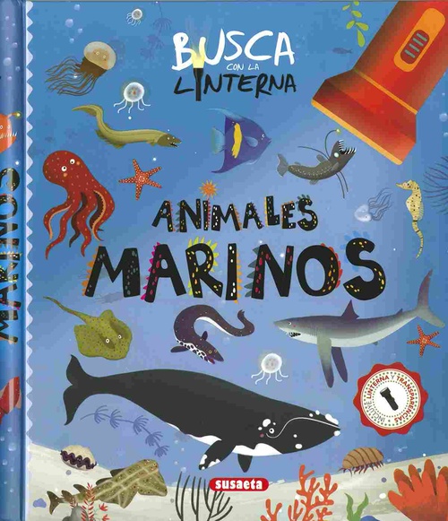 ANIMALES MARINOS. BUSCA CON LA LINTERNA