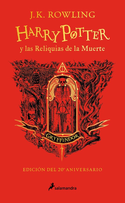 HARRY POTTER Y LAS RELIQUIAS DE LA MUERTE (EDICIÓN GRYFFINDOR DEL 20º ANIVERSARIO)