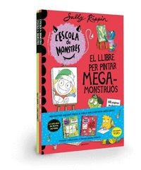 ESCOLA DE MONSTRES - PACK ARTISTA: LLIBRE PER PINTAR + APRÈN A DIBUIXAR
