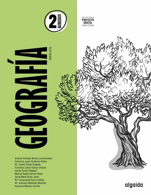 2º BACH. GEOGRAFIA. ANDALUCIA 2023