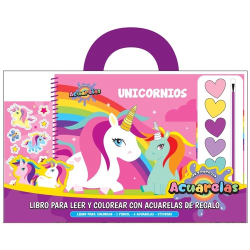 ACUARELAS. UNICORNIOS
