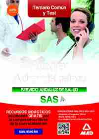 TEMARIO COMUN Y TEST AUXILIAR ADMINISTRATIVO SEVICIO ANDALUZ DE SALUD: SAS (2014)