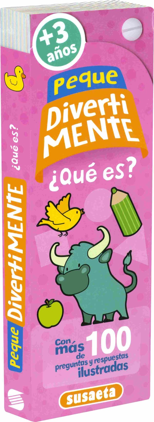 ¿QUÉ ES?. 3 AÑOS. PEQUEDIVERTIMENTE