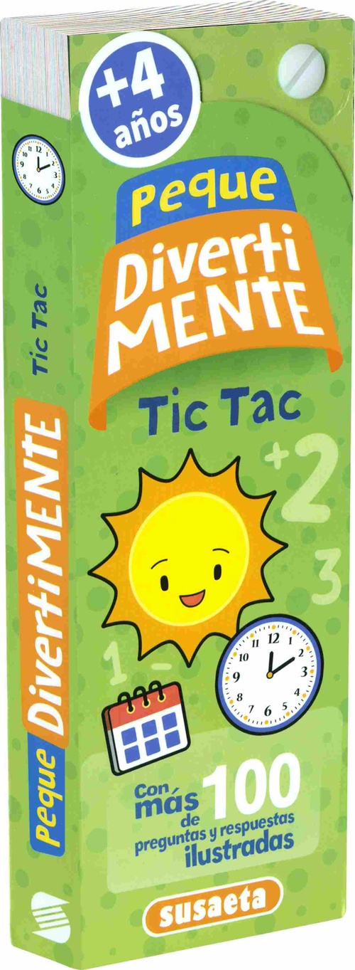 TIC TAC. 4 AÑOS. PEQUEDIVERTIMENTE