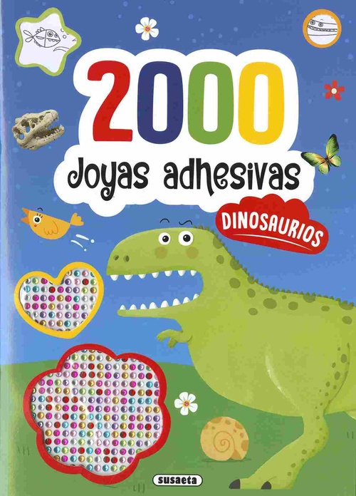 DINOSAURIOS. 2000 JOYAS ADHESIVAS