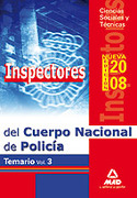3. TEMARIO. INSPECTORES CUERPO NACIONAL DE POLICIA