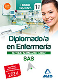 1. TEMARIO ESPECIFICO. DIPLOMADO/A EN ENFERMERIA DEL SERVICIO ANDALUZ DE SALUD. SAS