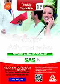 TEMARIO ESPECÍFICO VOL.1 AUXILIAR ADMINISTRATIVO SERVICIO ANDALUZ DE SALUD 2014