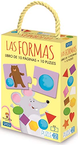 FORMAS. LIBRO DE 10 PÁGINAS + 10 PUZLES