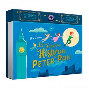 LA FABULOSA HISTORIA DE PETER PAN. LIBRO PROYECTOR. UN CUENTO PARA LEER EN LA OSCURIDAD ANTES DE DOR