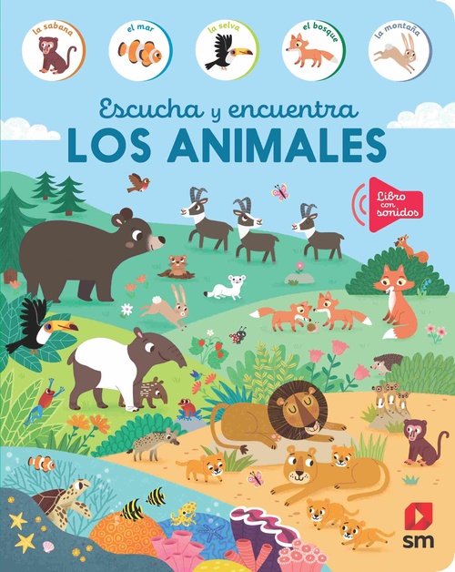 LOS ANIMALES. ESCUCHA Y ENCUENTRA