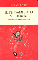 EL PENSAMIENTO MODERNO. FILOSOFÍA DEL RENACIMIENTO