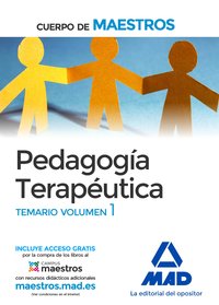 1. TEMARIO CUERPO DE MAESTROS PEDAGOGÍA TERAPÉUTICA.