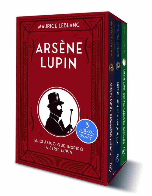 ESTUCHE COLECCIÓN ARSÈNE LUPIN.