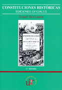 (3º) CONSTITUCIONES HISTORICAS. EDICIONES OFICIALES