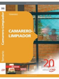 TEMARIO. CAMARERO-LIMPIADOR