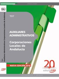 TEST. AUXILIARES ADMINISTRATIVOS CORPORACIONES LOCALES ANDALUCÍA